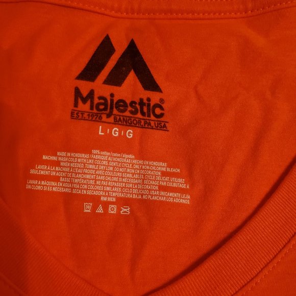 2019 Houston Astros hustle town Short sleeve T-shirt 100% cotton Size L. - Picture 7 of 10